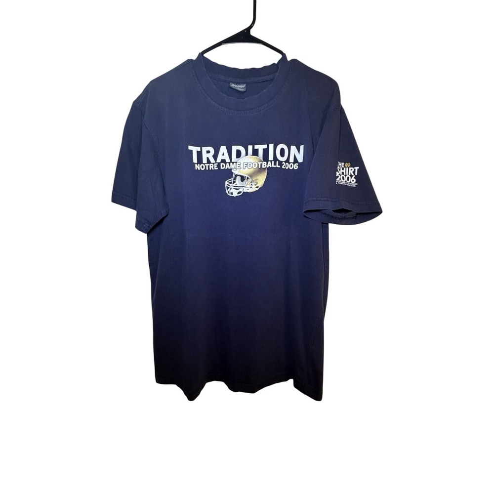 Rare 2006 Notre Dame Football Tradition Rockne Holtz Parseghian T-Shirt Nice XL
